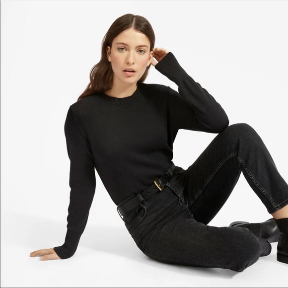 Everlane Sweaters - Everlane The Soft Cotton Crewneck Sweater